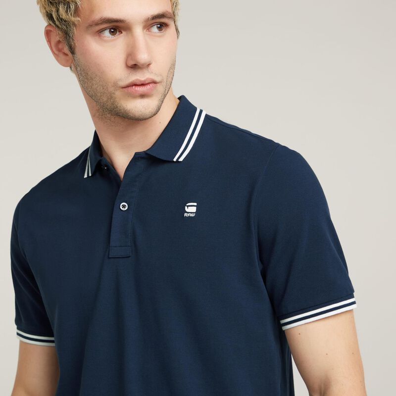 G-Star Dunda Slim Stripe Polo S/S image number 2